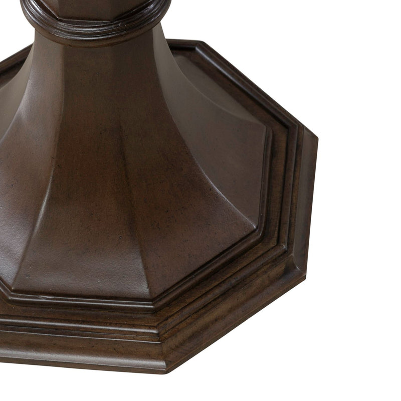 Arden Road Round Chairside Table in Satin Cherry