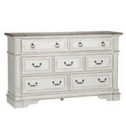 Abbey Park Drawer Dresser in Antique White image