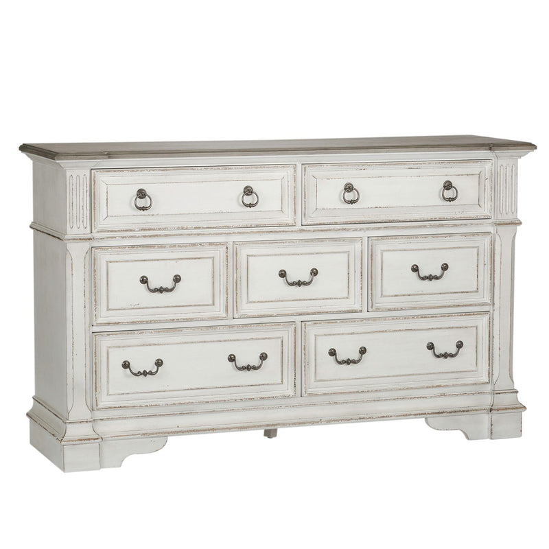 Abbey Park Drawer Dresser in Antique White image