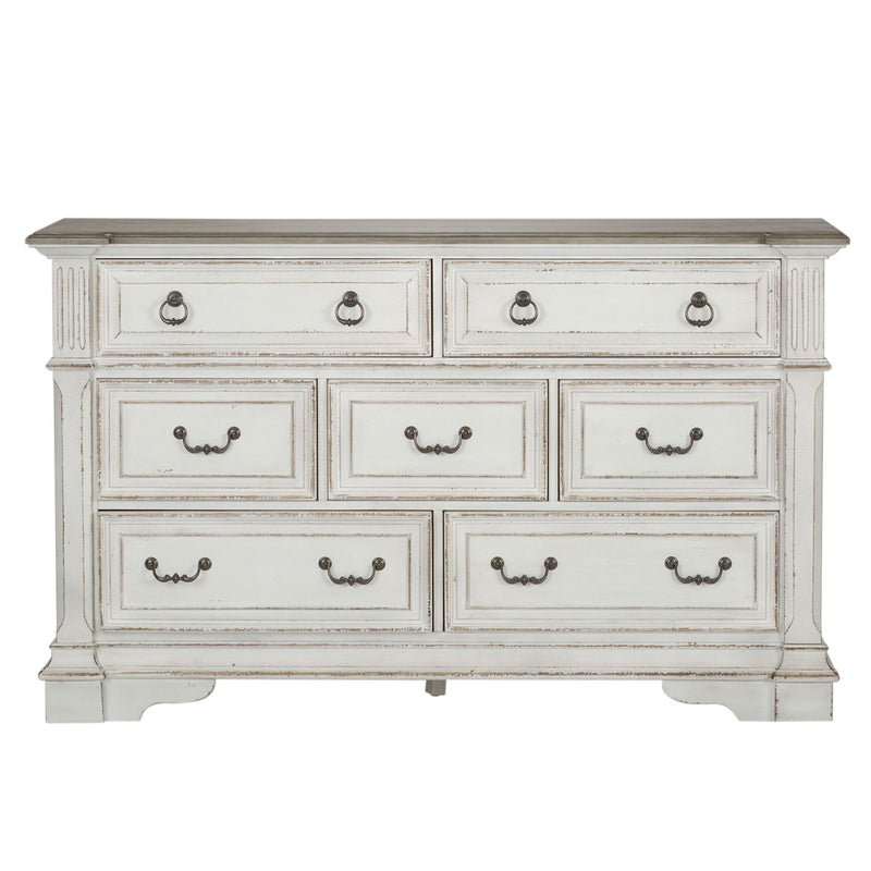 Abbey Park Drawer Dresser in Antique White image