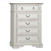Abbey Park Drawer Chest in Antique White image