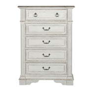 Abbey Park Drawer Chest in Antique White image