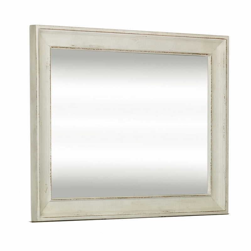 Abbey Park Mirror in Antique White image