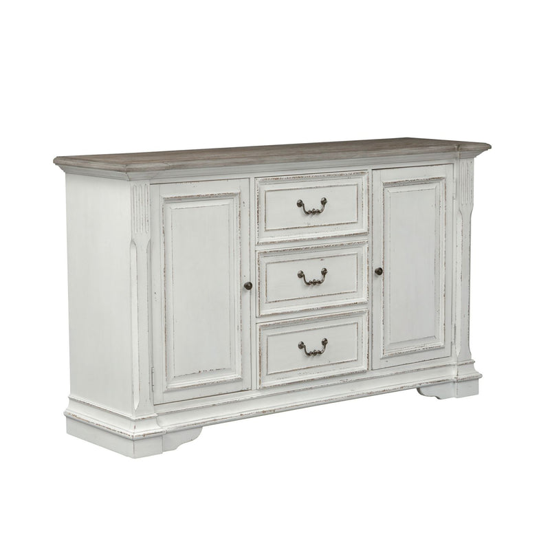 Abbey Park Buffet in Antique White