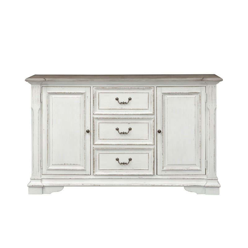 Abbey Park Buffet in Antique White