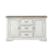 Abbey Park Buffet in Antique White image