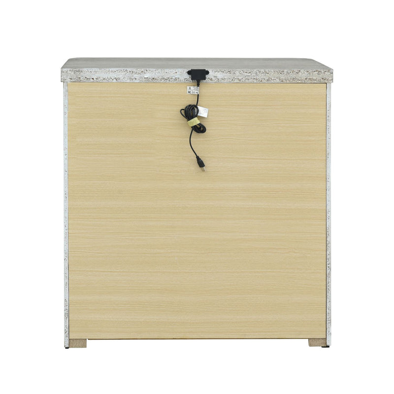 Modern Play Nightstand w/ Charging Station