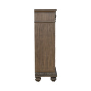 Carlisle Court 5 Drawer Chest in Chestnut with Dusty Wax image