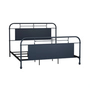 Vintage Series Metal Bed in Navy image