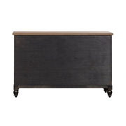 Americana Farmhouse 9 Drawer Dresser in Black image