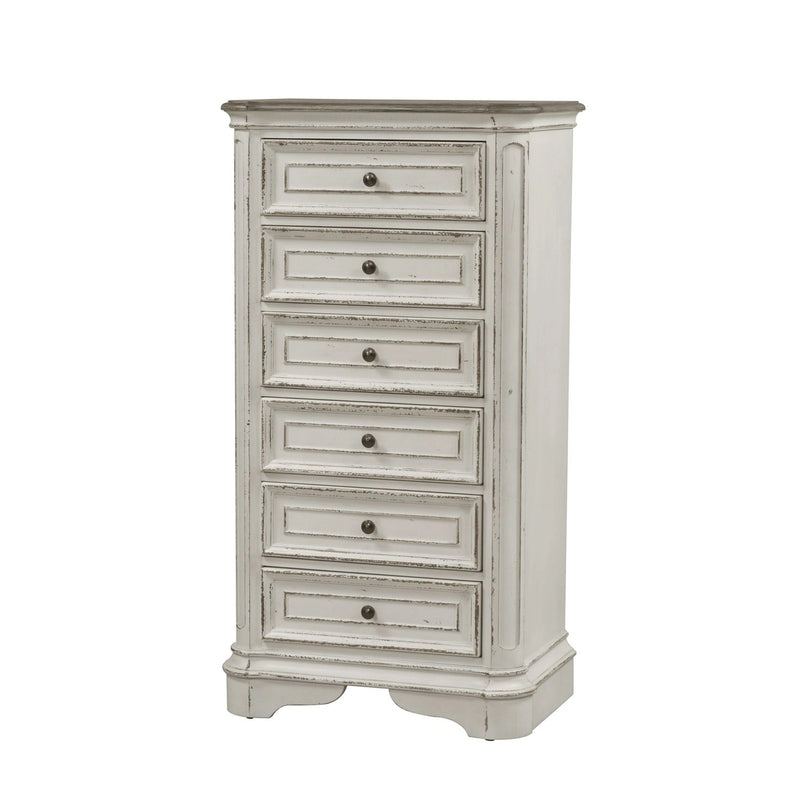 Magnolia Manor Lingerie Chest in Antique White image