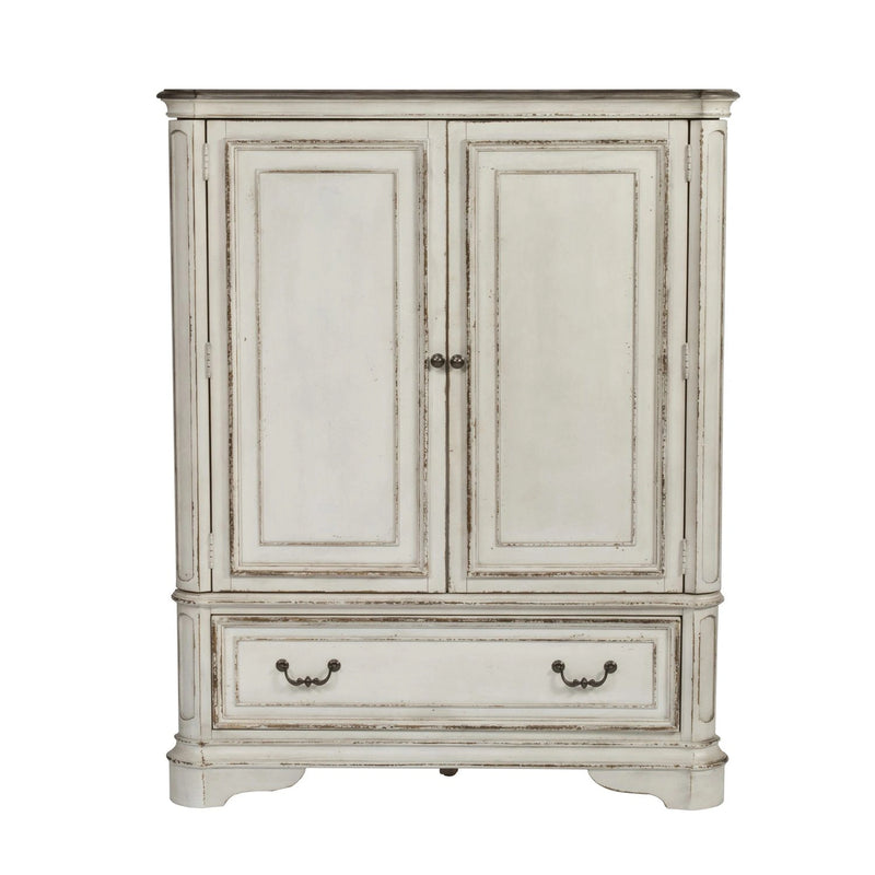 Magnolia Manor Door Chest in Antique White image