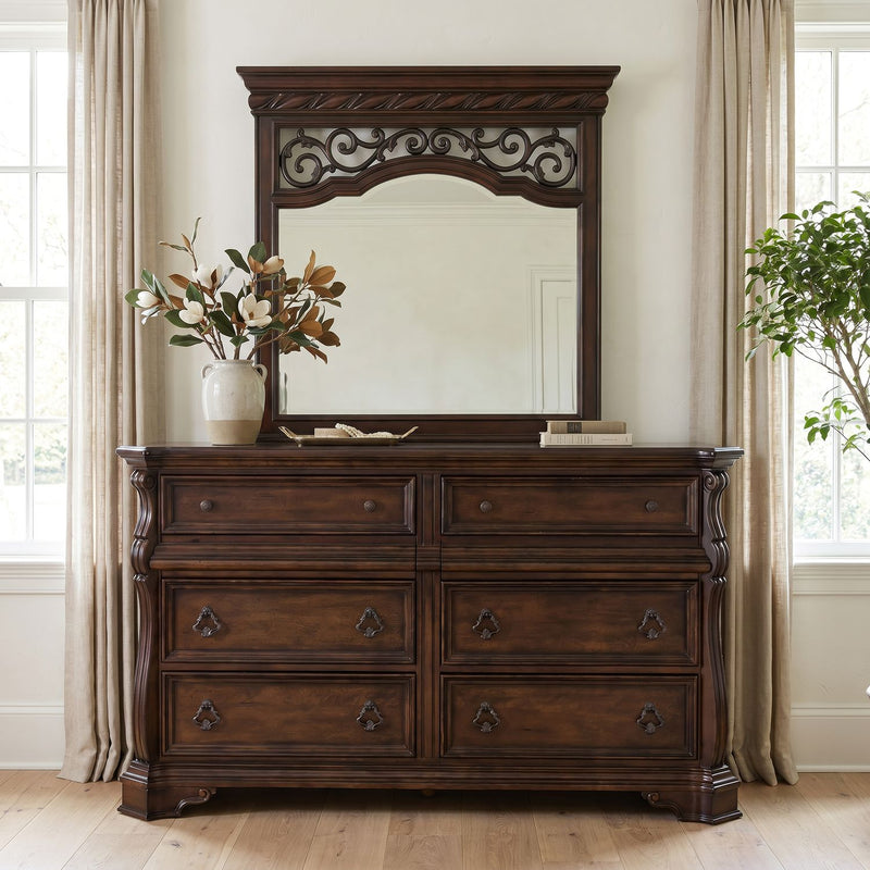 Arbor Place Dresser & Mirror image