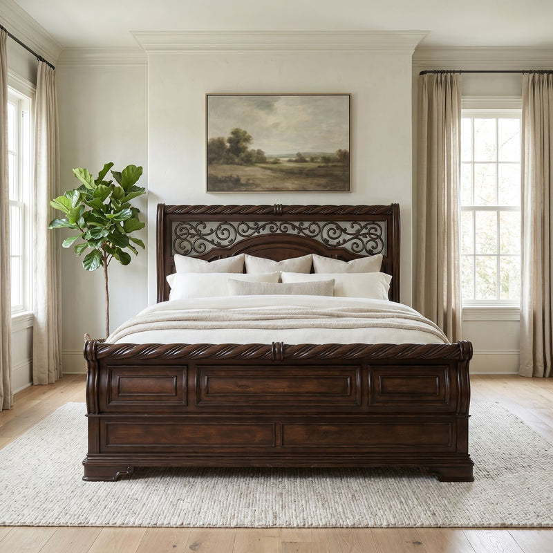 Arbor Place King Sleigh Bed image