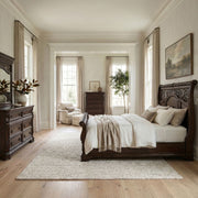 Arbor Place Queen Sleigh Bed, Dresser & Mirror, Chest image