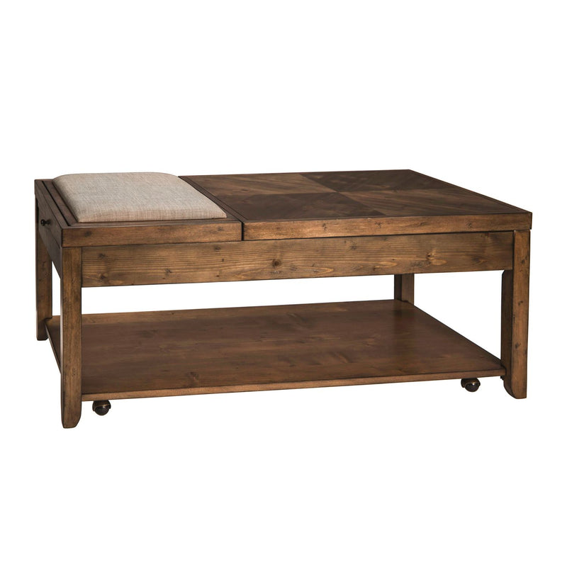 Mitchell Cocktail Table in Brown