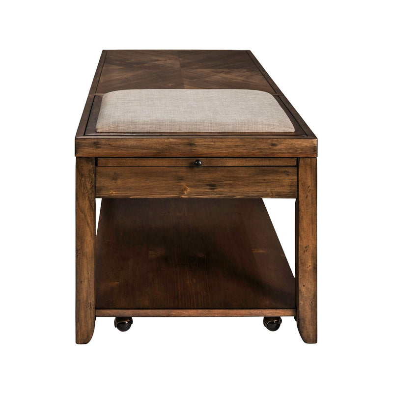 Mitchell Cocktail Table in Brown