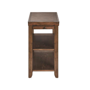 Mitchell Chairside Table in Brown image
