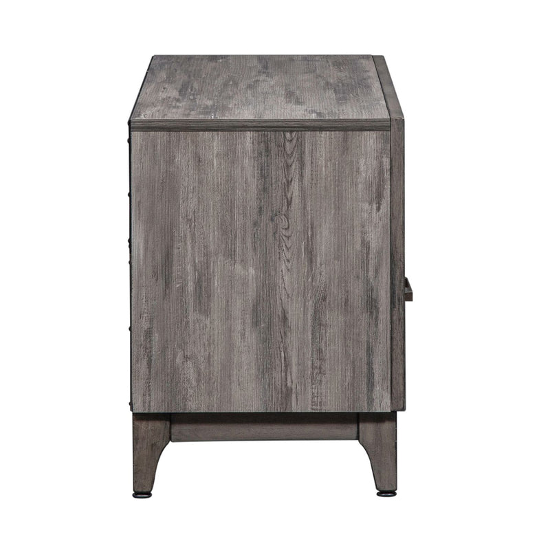 Mercury 47 Inch TV Console in Driftwood Gray