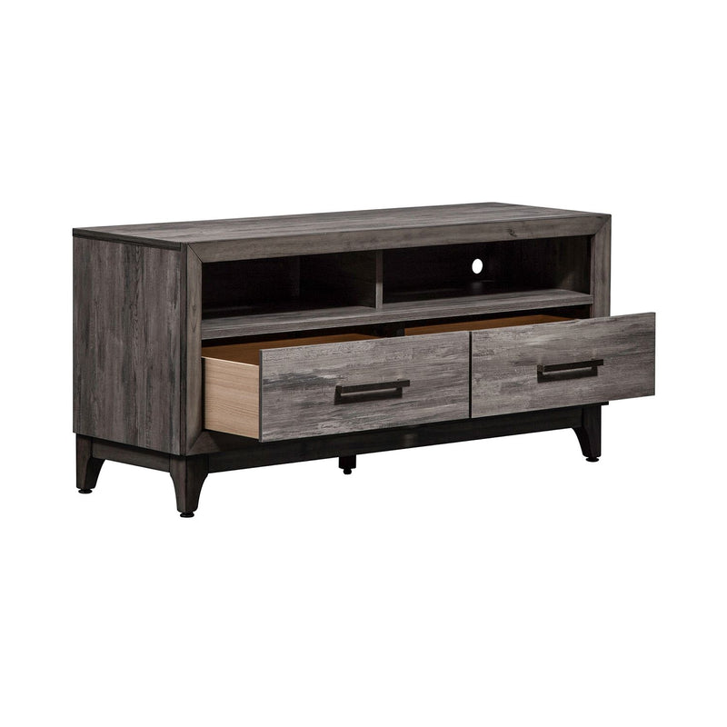 Mercury 47 Inch TV Console in Driftwood Gray
