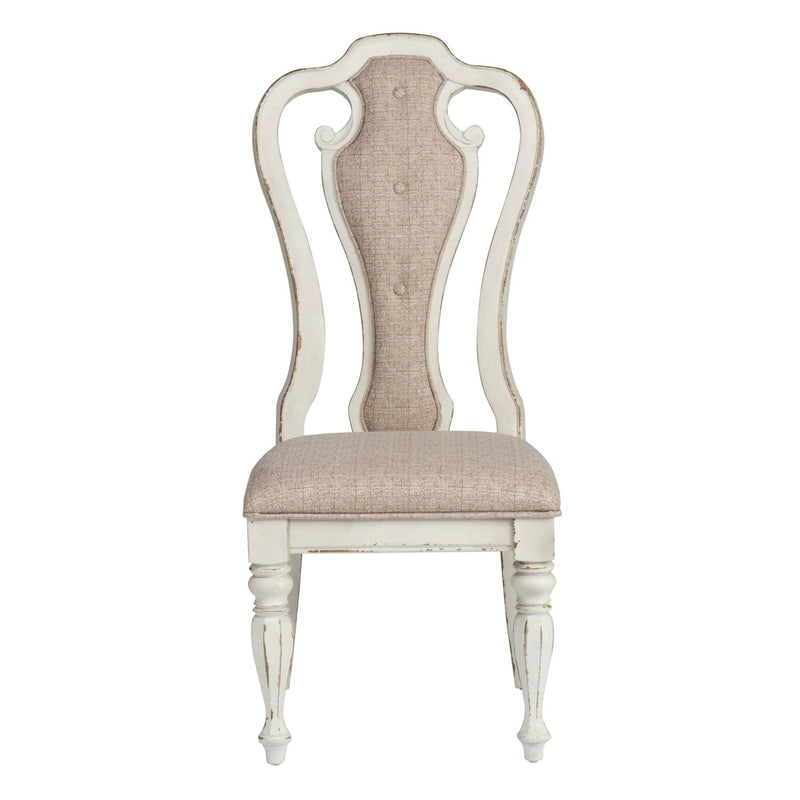 Magnolia Manor Opt 5 Piece Pedestal Table Set image