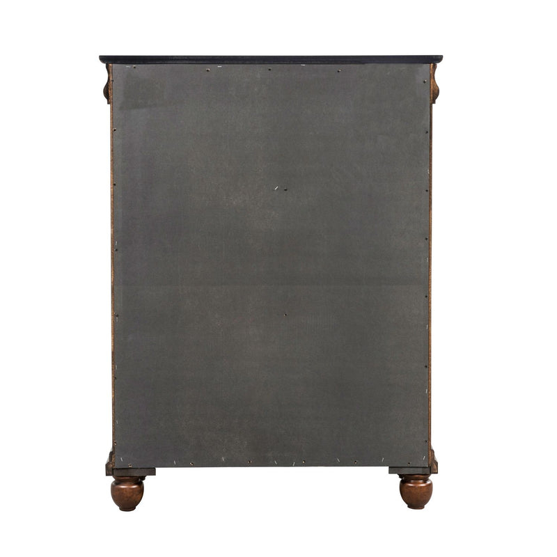 Rustic Traditions 5 Drawer Chest in Rustic Cherry image