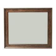 Rustic Traditions Landscape Mirror in Rustic Cherry image