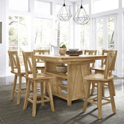 Lindsey Farm 7 Piece Gathering Table Set image