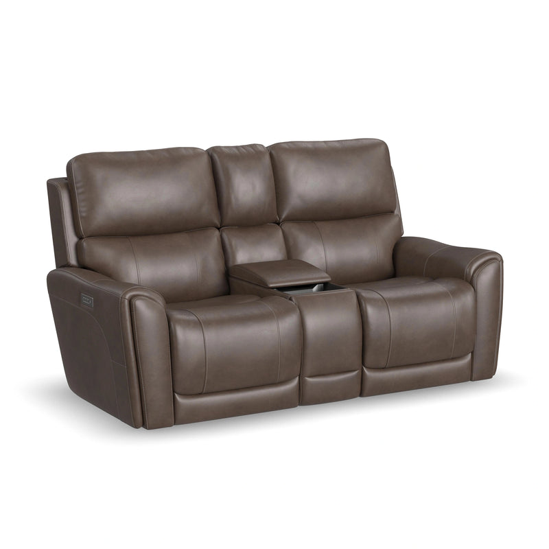 Carter Latitudes Power Reclining Loveseat with Console & Power Headrests & Lumbar - 5000004280