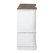 Magnolia Manor Leg 9 Drawer Dresser in Antique White image