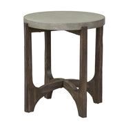 Cascade End Table in Wire Brush Rustic Brown image