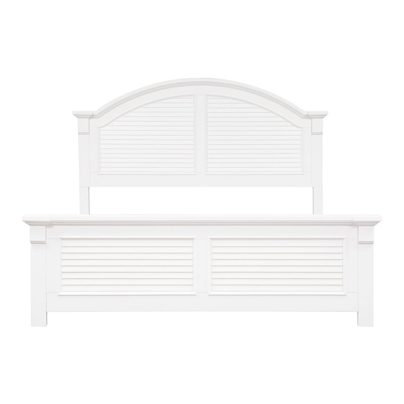 Summer House I King Panel Bed, Dresser & Mirror, Night Stand
