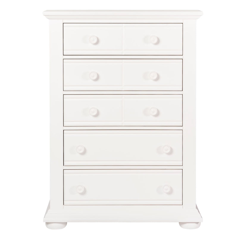 Summer House I King Poster Bed, Dresser & Mirror, Chest, Night Stand