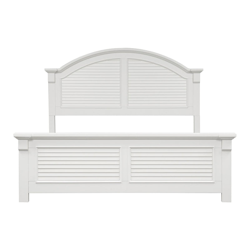 Summer House I Queen Panel Bed, Dresser & Mirror