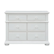 Summer House 6 Drawer Dresser in Oyster White image