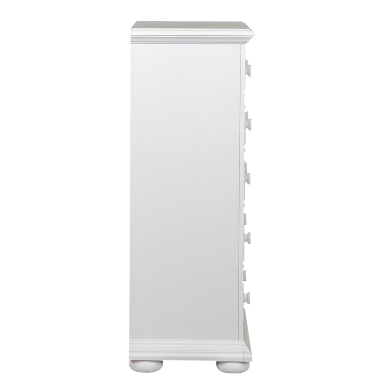 Summer House 5 Drawer Chest in White image