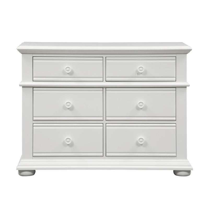 Summer House Media Chest in Oyster White
