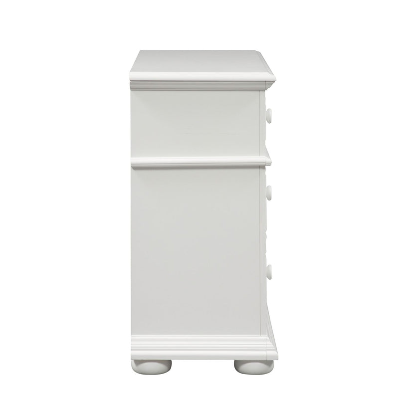 Summer House Media Chest in Oyster White
