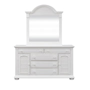 Summer House Mirror in Oyster White image