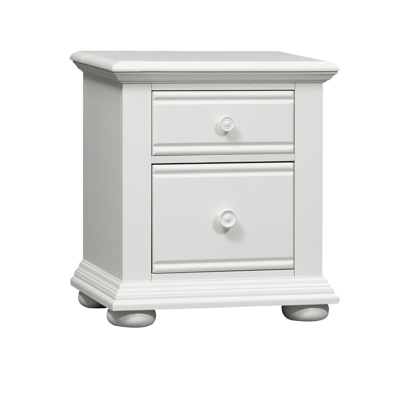 Summer House 2 Drawer Nightstand in Oyster White image