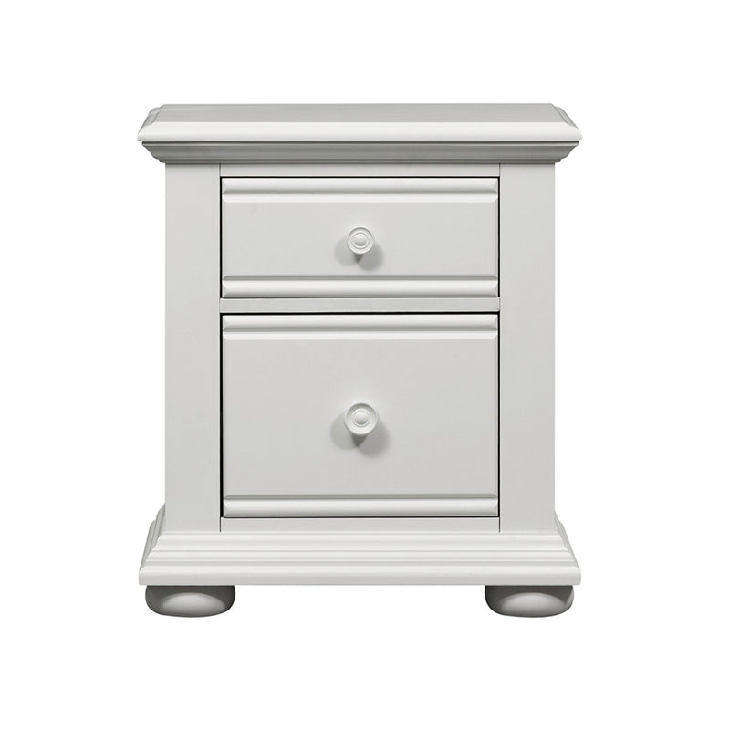 Summer House 2 Drawer Nightstand in Oyster White image