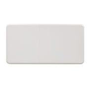 Summer House Rectangular Leg Table in Oyster White image