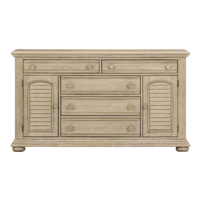 Summer House 2 Door 5 Drawer Dresser image