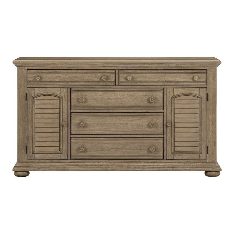 Summer House 2 Door 5 Drawer Dresser