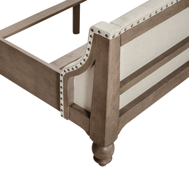 Americana Farmhouse King Shelter Bed