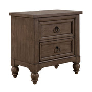 Americana Farmhouse Sleigh Bed, Dresser & Mirror, Chest, N/S image