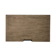 Americana Farmhouse 2 Drawer Nightstand in Dusty Taupe and Black image