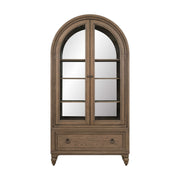 Americana Farmhouse Arched Display Cabinet image