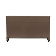 Americana Farmhouse Hall Buffet in Dusty Taupe image