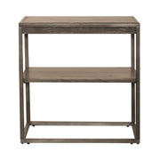 Jamestown Chair Side Table in Brown image